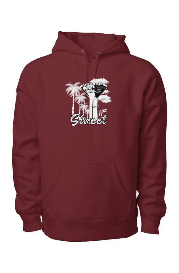 Cross Grain Hoodie 11th street (red)