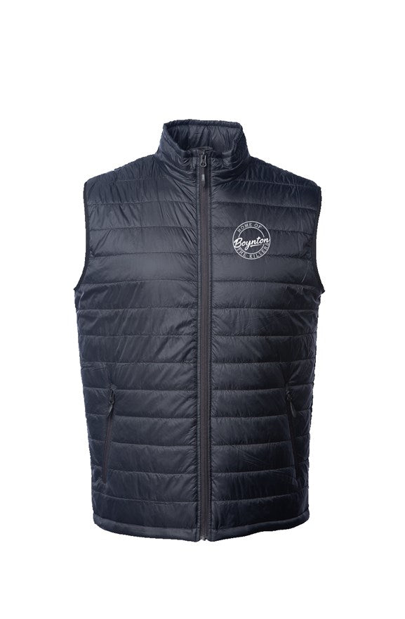 Mens Puffer Vest (boynton home of the killers)