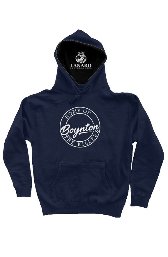 Boynton home of the killers hoodie navy blue 
