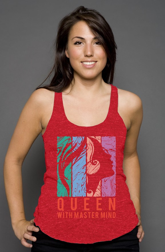 racerback tank red