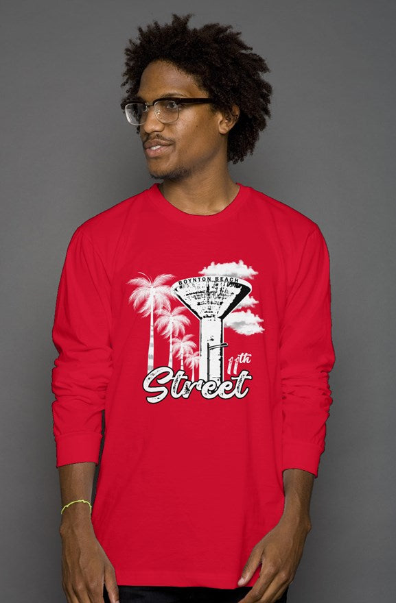 long sleeves 11th street red