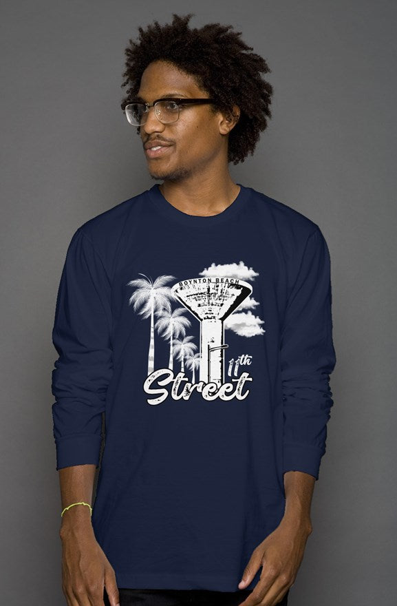 long sleeves11th street Navy blue 